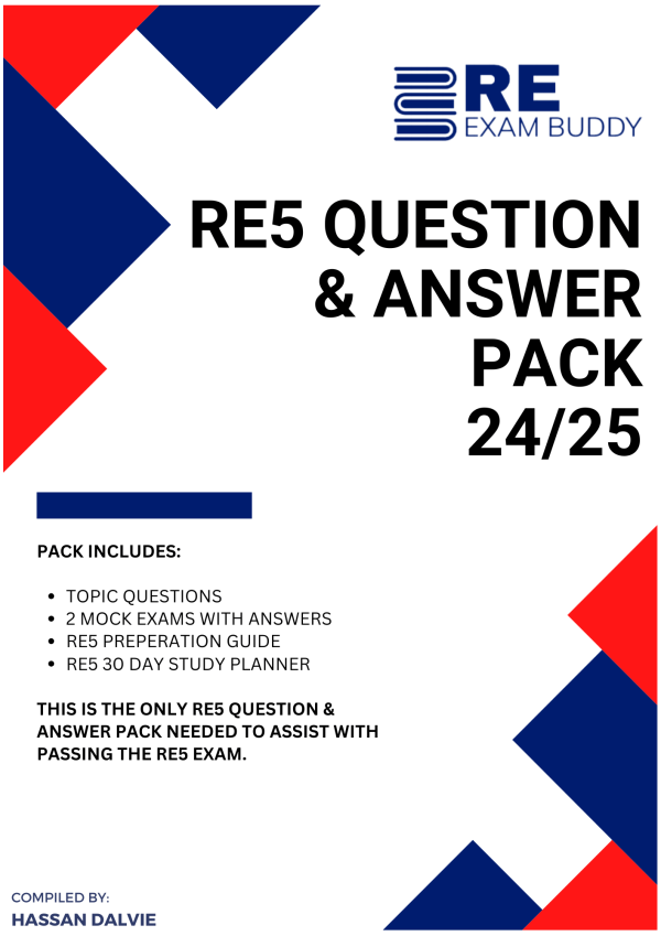 RE5 Questions & Answers Pack 2025